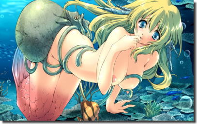 人魚 マーメイド おっぱい 二次元 エロ画像 ④