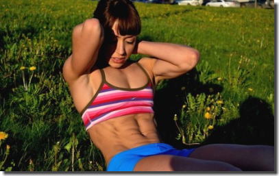 筋肉女のエロマッチョ画像！腹筋割れてるマッスルウーマン ③