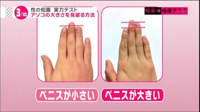 【画像】チンコサイズの見破り方