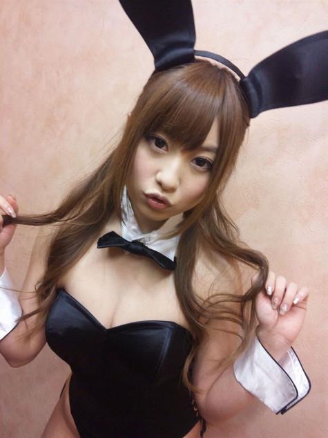 可愛い バニーガール コスプレ エロ画像【14】