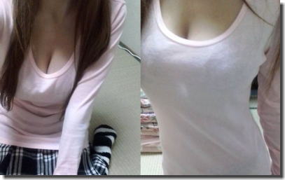家庭内にデカパイがいる着衣巨乳エロ画像 ③