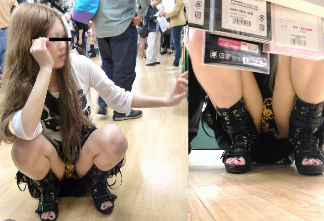 パンモロ 無警戒 無防備 パンツ エロ画像
