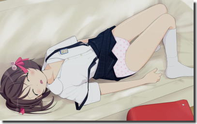 女の子がエッチな格好でスヤスヤ寝てる二次元眠り姫エロ画像 ①
