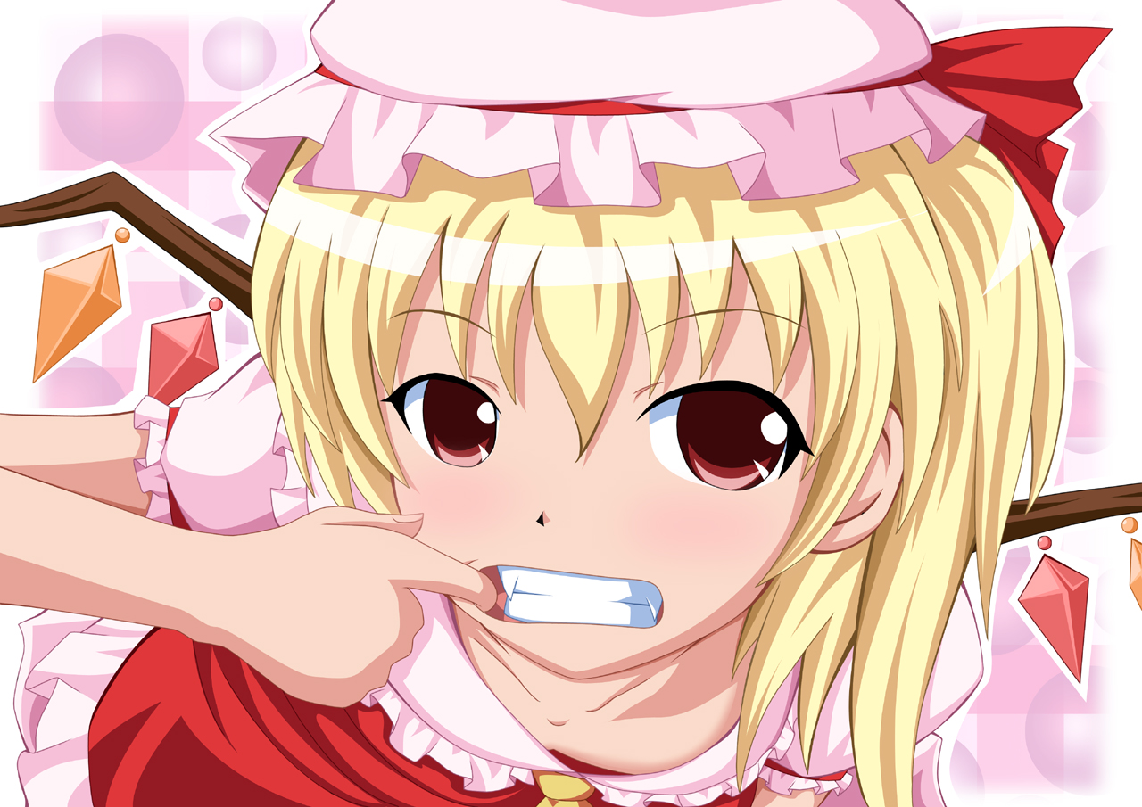 【二次・ZIP】口やほっぺた引っ張って「いーっ」ってなってる女の子の画像下さい！
