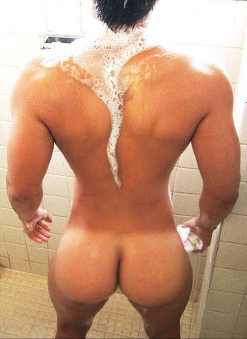 三角筋 広背筋 逞しい 頼もしい 男の背中 エロ画像【6】