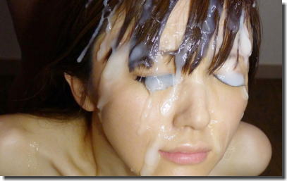 これが女のザーメン顔！ぶっかけた直後の顔射エロ画像 ③