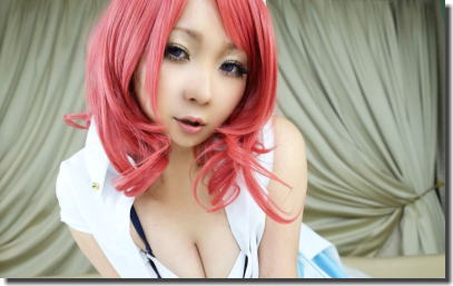 目元がセクシーな小悪魔コスプレイヤー日暮らんのエロ画像 ③