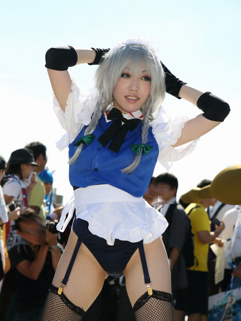 コスプレイヤー 露出 コミケ 過激 エロ画像【2】