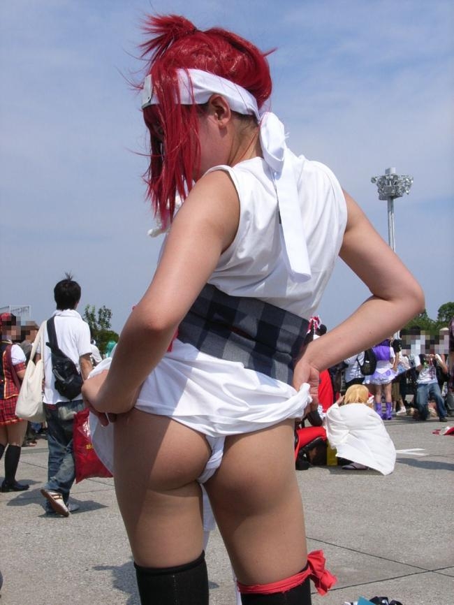 コスプレイヤー 露出 コミケ 過激 エロ画像【7】