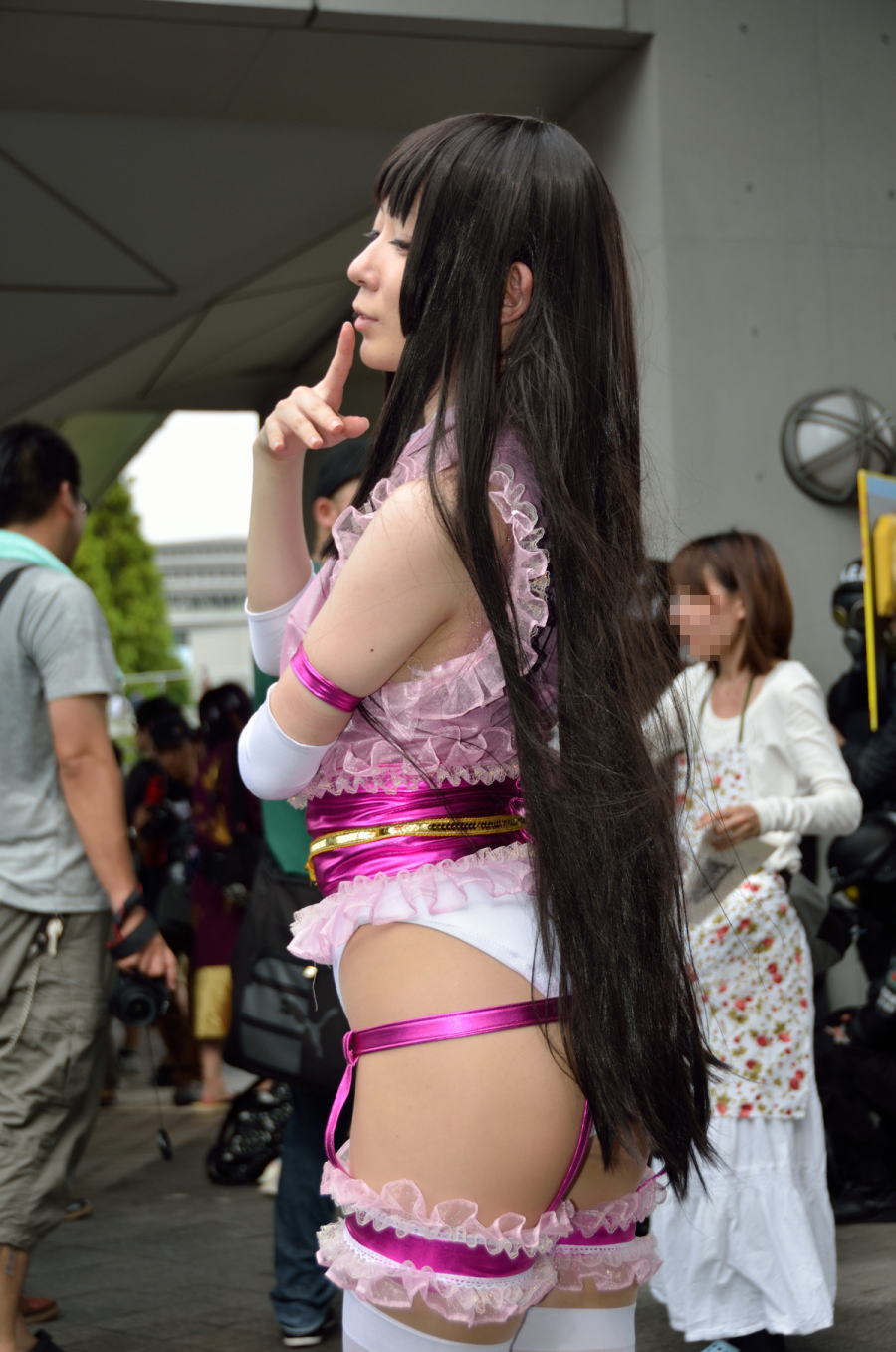 コスプレイヤー 露出 コミケ 過激 エロ画像【32】