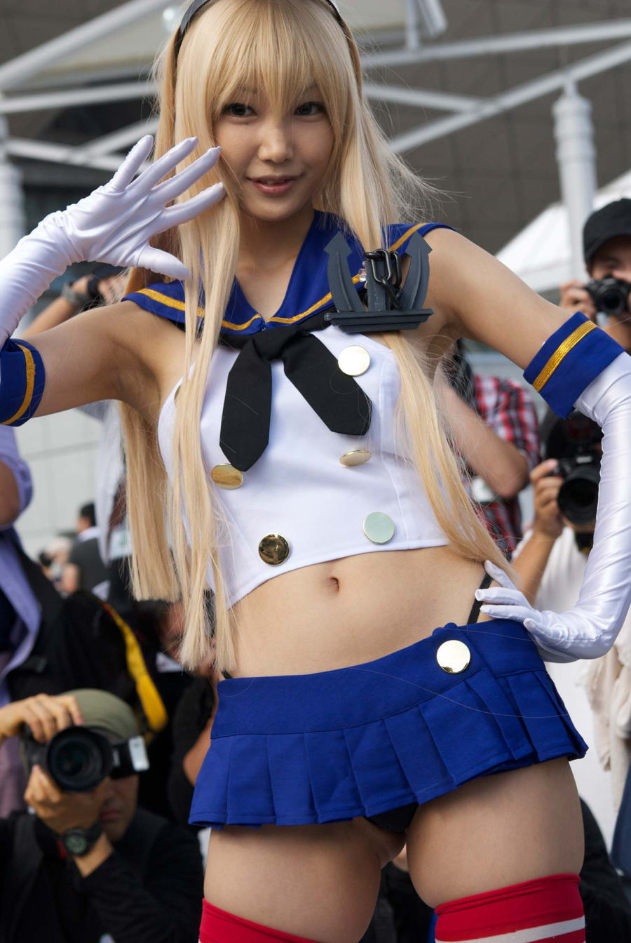 コスプレイヤー 露出 コミケ 過激 エロ画像【38】