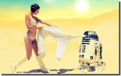 映画スターウォーズが大変エロい事になってるコスプレ画像 ①