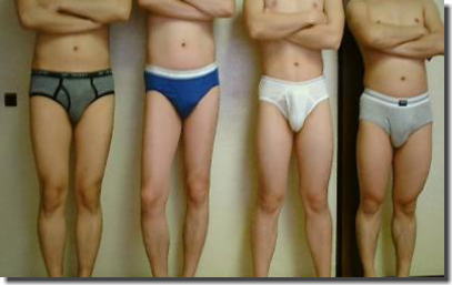 色とりどりのブリーフを着用した男性用下着のエロ画像下さい ①