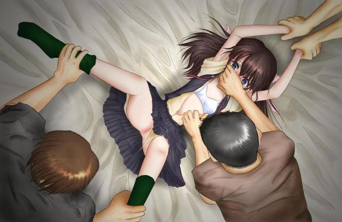 レイプ 強姦 犯される 二次元 エロ画像【37】