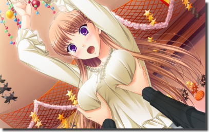 着衣おっぱいを鷲掴み！洋服越しに乳を揉む二次元エロ画像 ①