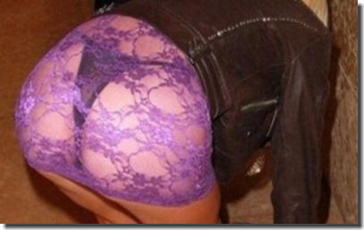 透けパンツの街撮りエロ画像がTバックだらけだったケース ④