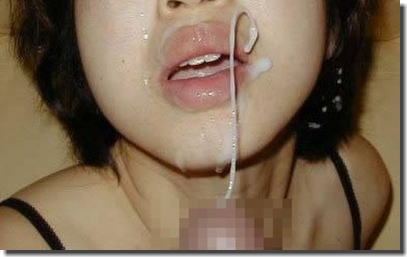 精子ドピュ！激しい射精！ザーメンが勢い良く飛ぶエロ画像 ②
