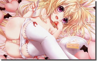 乳首とマンコに絆創膏で見ちゃダメしてる二次元エロ画像 ①