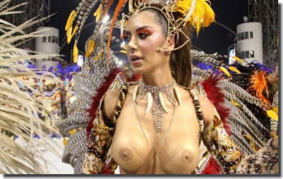 おっぱいサンバ！ブラジル・リオのカーニバル画像がエロい ①