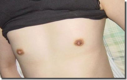 無乳・貧乳・微乳をドアップ！ちっぱいを接写したエロ画像 ④