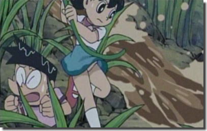 ドラえもんのしずかちゃんがパンチラしてる二次元エロ画像 ④