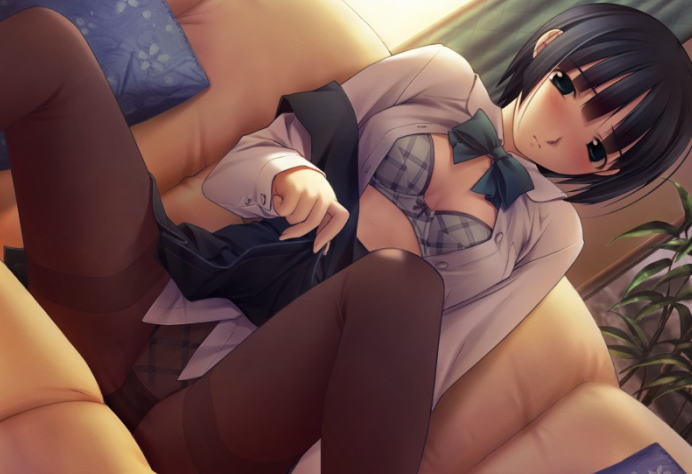 【半脱ぎの】はだけてる二次エロ画像【美学】その２