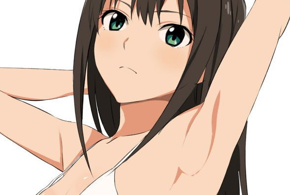 ２次のワキ画像のエロさ