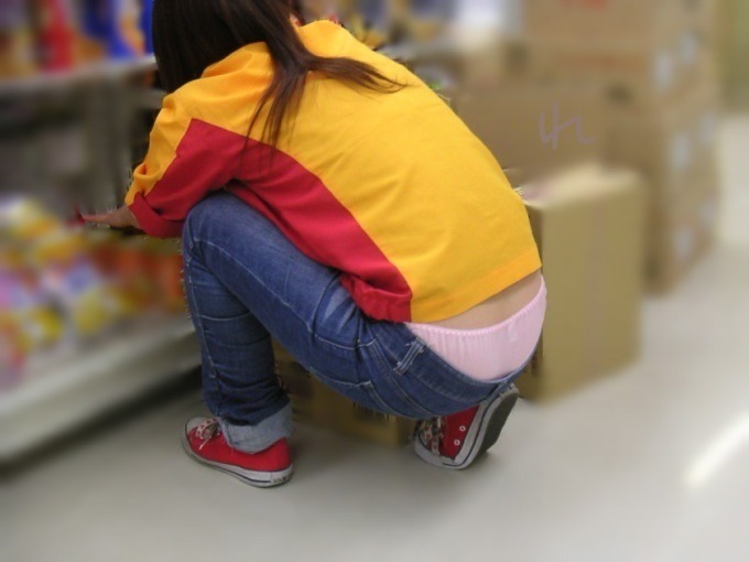 街撮り素人さん達…堂々とパンチラし過ぎでしょ