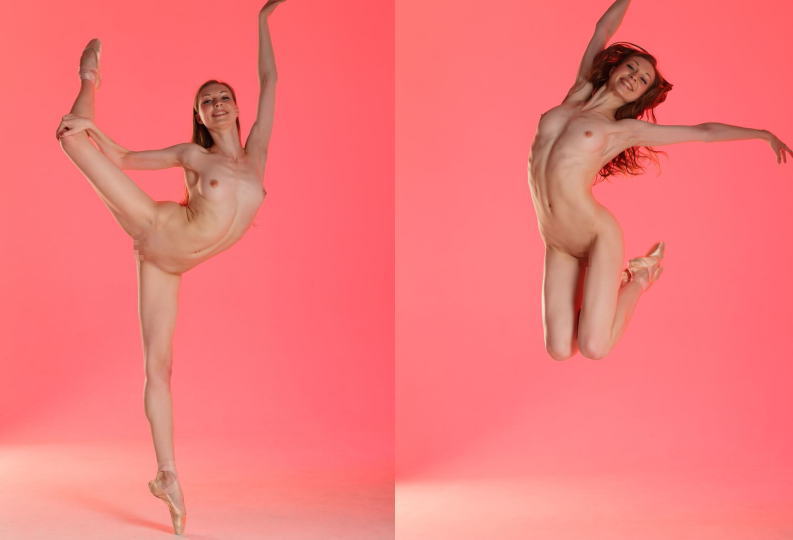 全裸 バレエ トウシューズ バレリーナ エロ画像