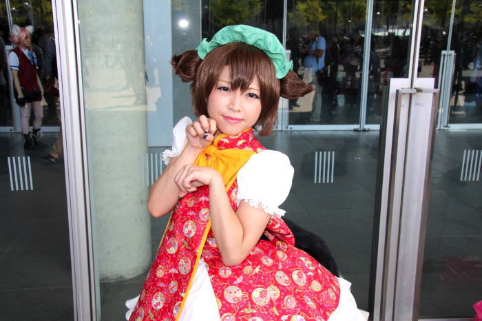 東京ゲームショウで亜夢さおりさんのパンツを撮影した画像が2chにうｐされるｗｗｗｗｗ