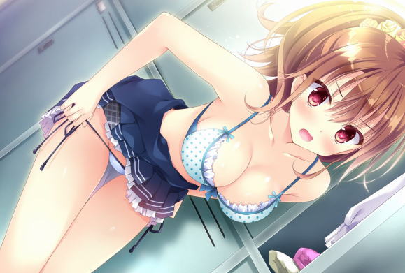 【二次・ZIP】カワイイ女の子が服を脱いでる虹画像ください
