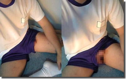 自画撮りマイチンポ！日本人男性器のエロ写メ投稿画像集 ④