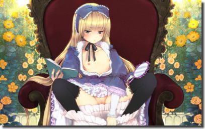 二次元の可愛いゴスロリエロ画像でいっぱい元気出して下さい ①
