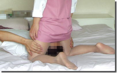 OLにクンニ！働く女性の蒸れた股間を舐めたいエロ画像 ④