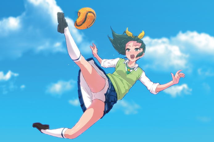 キックとかハデな動作でぱんつ丸見えになってる二次画像が好きなんだけど
