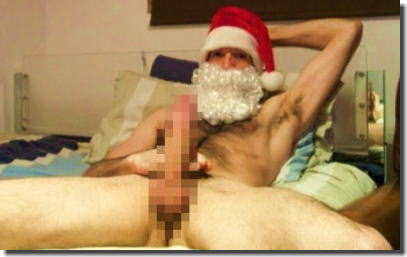 クリスマス・ゲイ！男達がサンタコスプレしてるエロ画像 ②