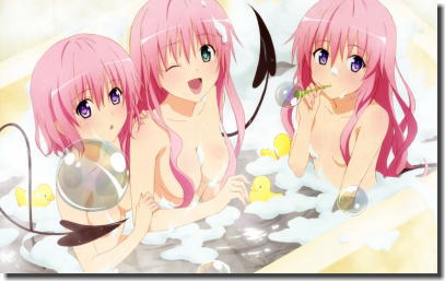 泡風呂でゴージャスなバスタイムを楽しむ二次元エロ画像 ④