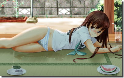 マン汁やお漏らしでパンツが染みた二次元シミパンエロ画像 ④
