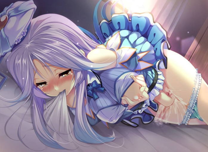 【二次エロ】あまりの快楽に絶頂が止まらなくなっている女の子のエロ画像