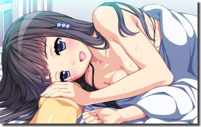 ピロートークや腕枕しているセックス事後の二次元エロ画像 ②