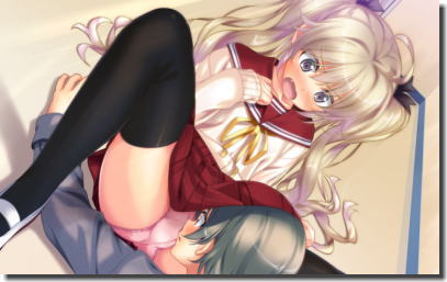 エッチなハプニング発生でポロリやチラリな二次元エロ画像 ④