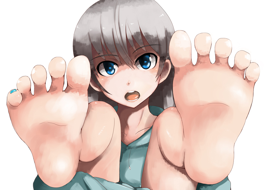 裸足 足裏 足フェチ 二次元 エロ画像【11】