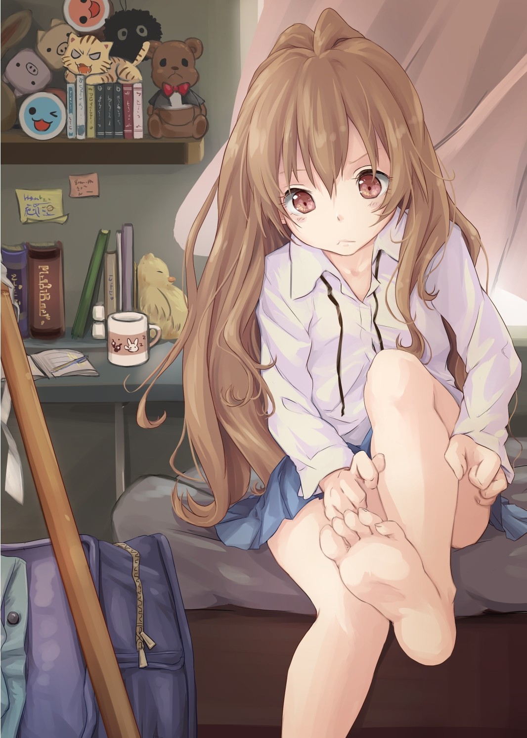 裸足 足裏 足フェチ 二次元 エロ画像【22】