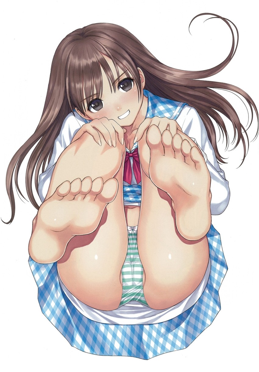 裸足 足裏 足フェチ 二次元 エロ画像【29】