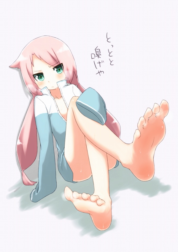 裸足 足裏 足フェチ 二次元 エロ画像【54】