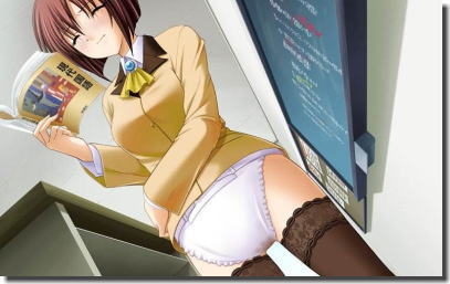 おむつ穿いておしっこやうんちをお漏らしする二次元エロ画像 ③