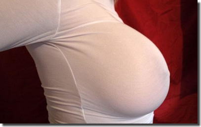 外国人の巨乳横乳！おっぱいサイドビューのエロ画像 ①