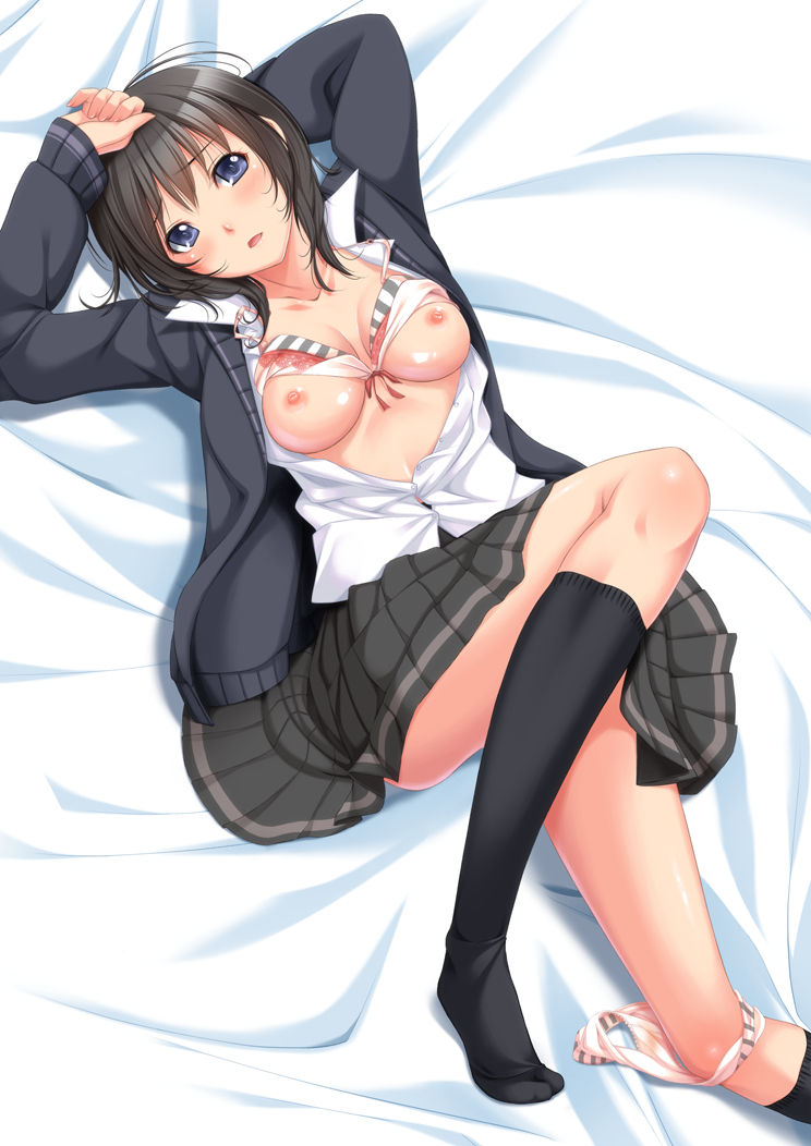 片足 パンツ 引っ掛け 二次元 半脱ぎ エロ画像【9】