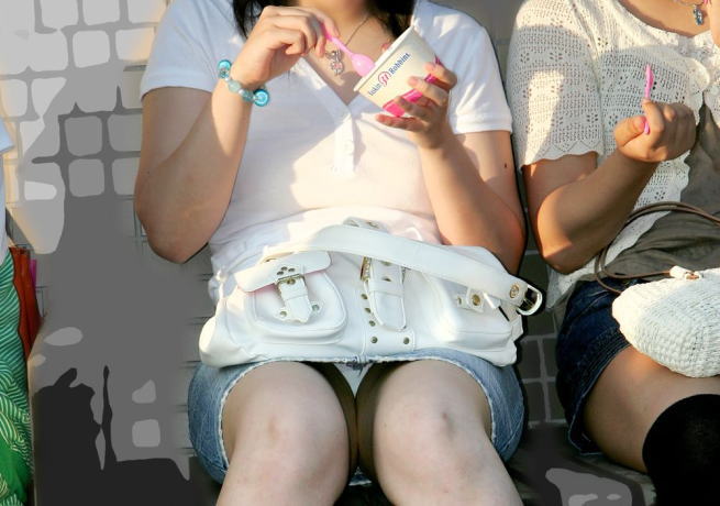 パンチラ率100％の食べ物見つけたｗｗｗｗｗｗｗｗ