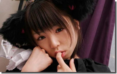 可愛いから許してもらえるネコミミ美女のエロ画像 ④